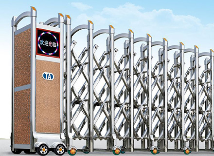 三步即可辨别乐鱼体育伸缩门真伪